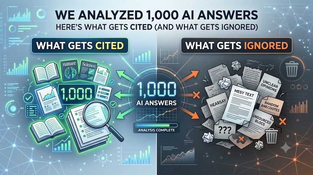 We Analyzed 1,000 AI Answers
