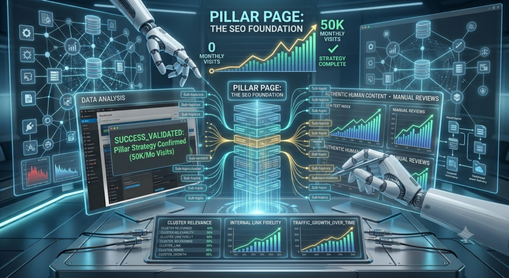 The Pillar Page Strategy That Took a SaaS Blog From 0 to 50K Monthly Visits